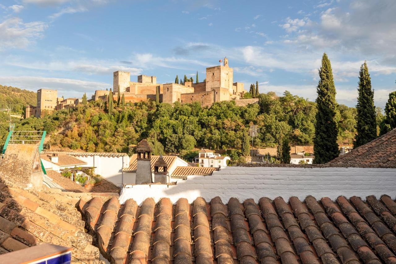 グラナダAlbaicin Alhambra Views Private Terraceアパートメント エクステリア 写真