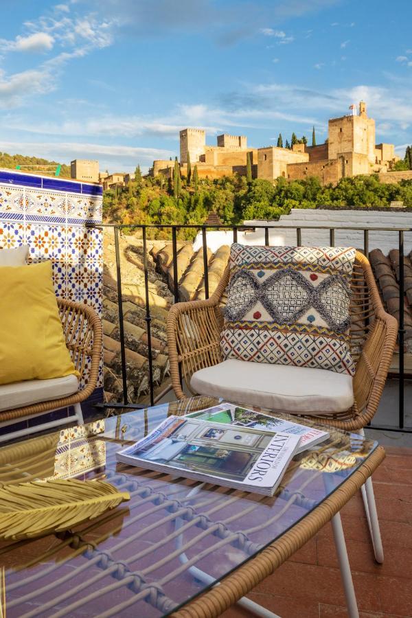 グラナダAlbaicin Alhambra Views Private Terraceアパートメント エクステリア 写真